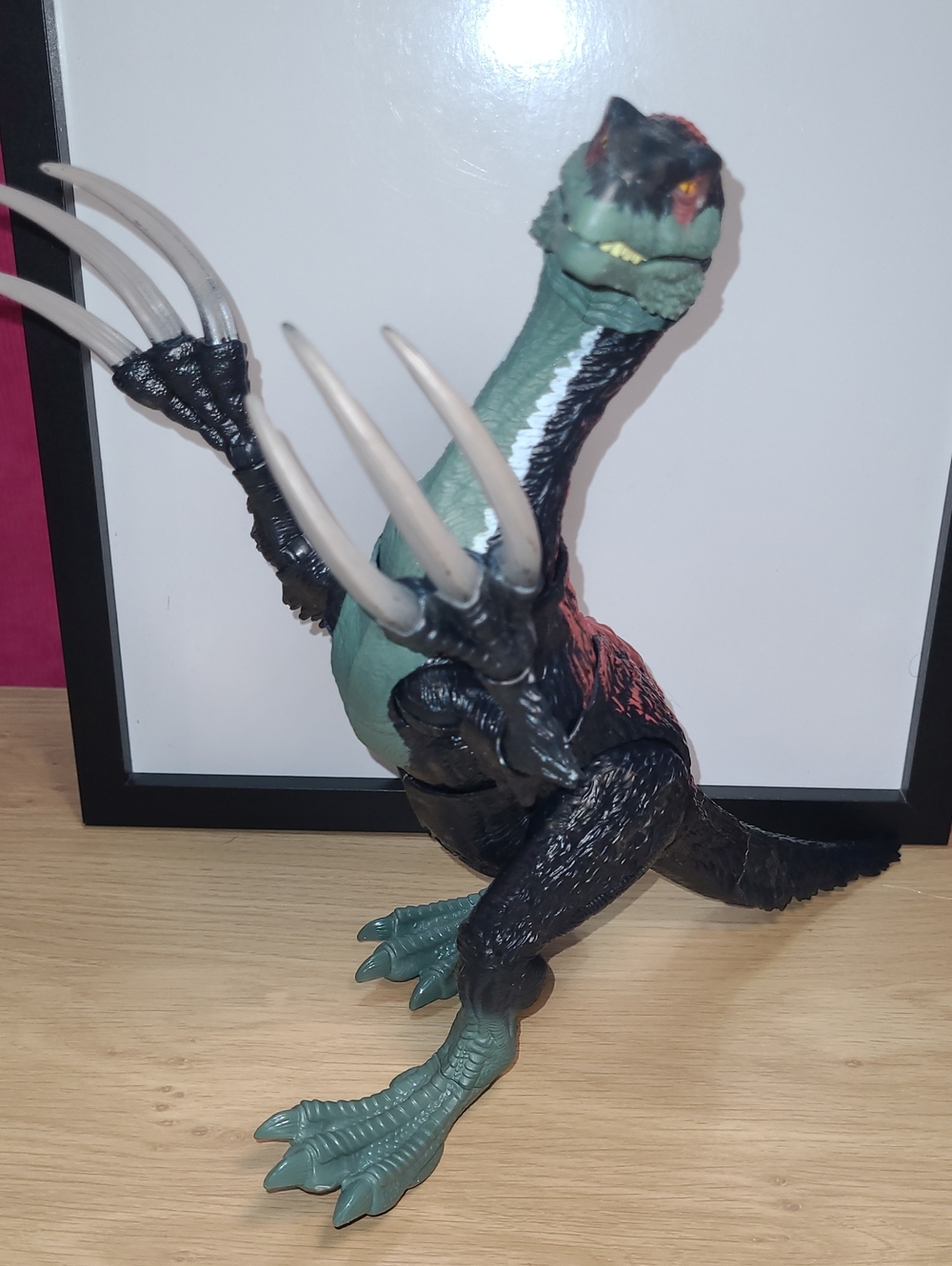 JURASSIC WORLD DOMINION SOUND SLASHIN THERIZINOSAURUS MATTEL DINO (Works)